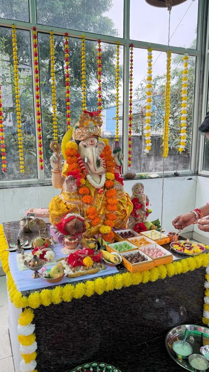 Ganesh Chaturthi celebrations at the ReBAT facility.