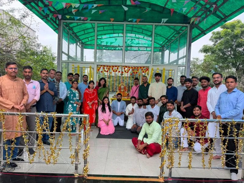 Ganesh Chaturthi celebrations at the ReBAT facility.